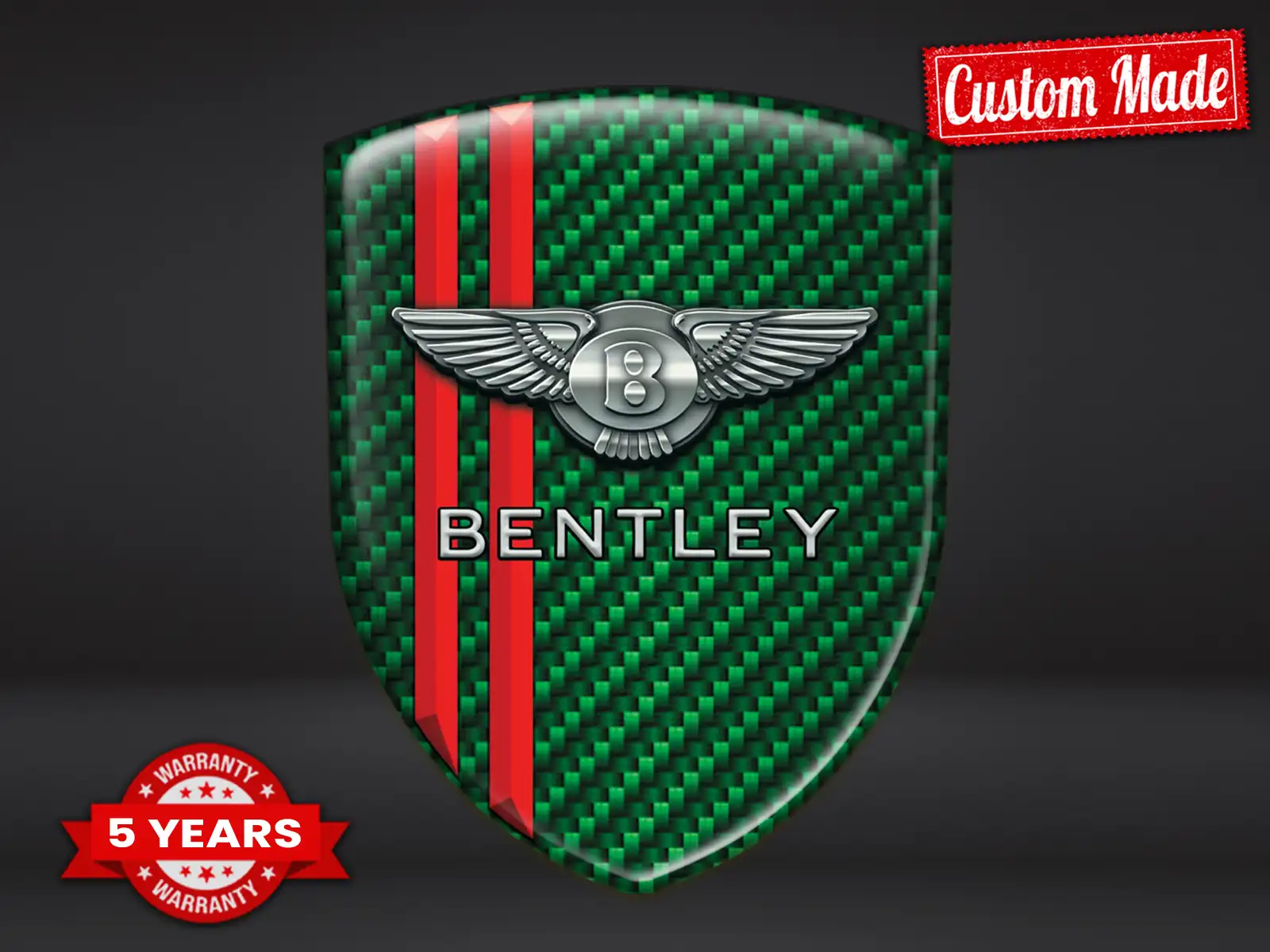 Bentley Pegatinas Auto Grandes Resistentes Alta Calidad 